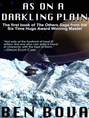 cover image of As on a Darkling Plain